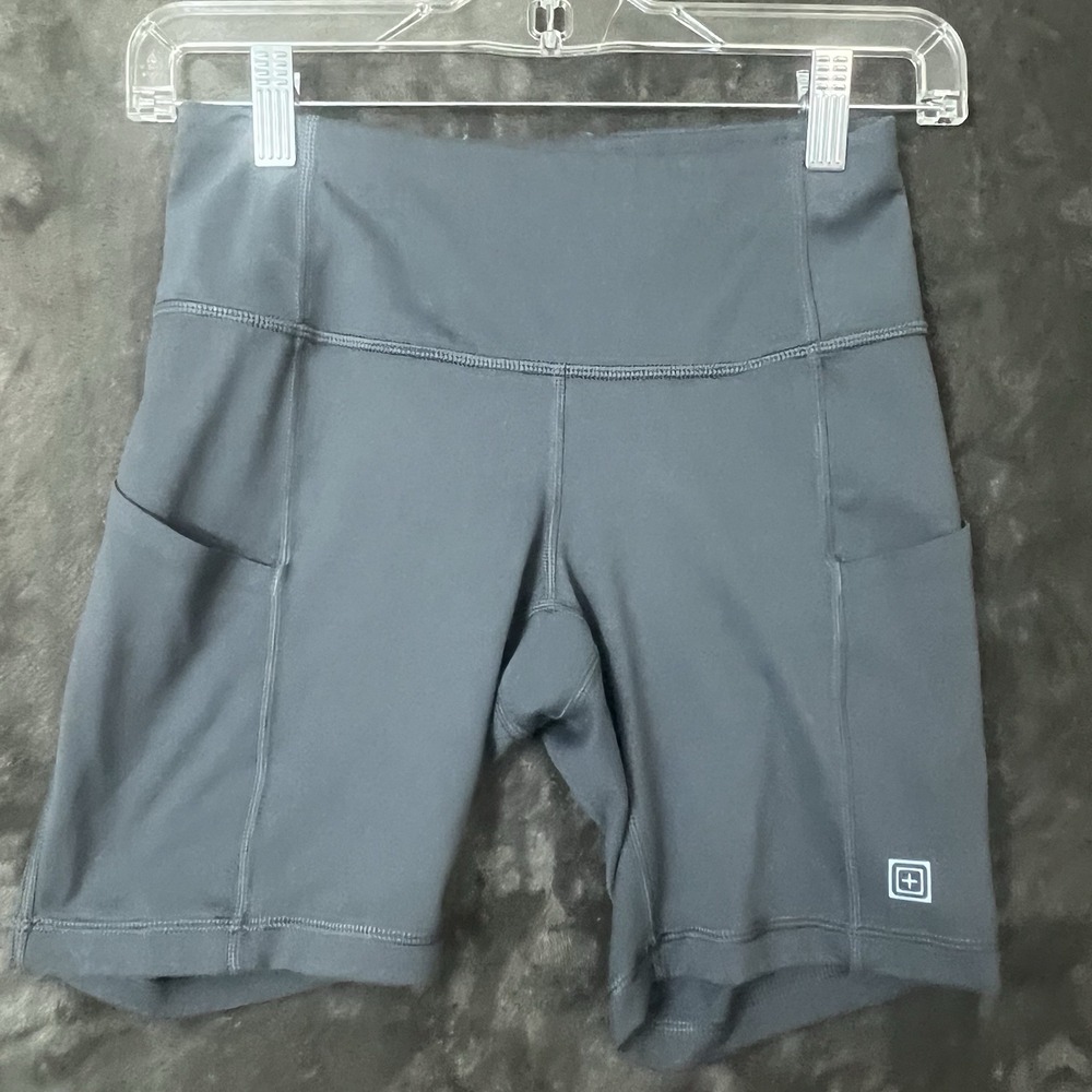 511 Tactical Shorts Womens Sz XS Gray PTR Physical Training Ready Comoression